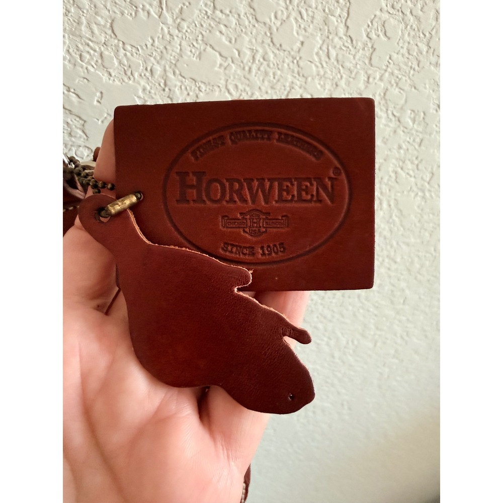Roots Canada Horween Leather Crossbody Bag Cognac Brown Convertible Purse - Picture 3 of 8